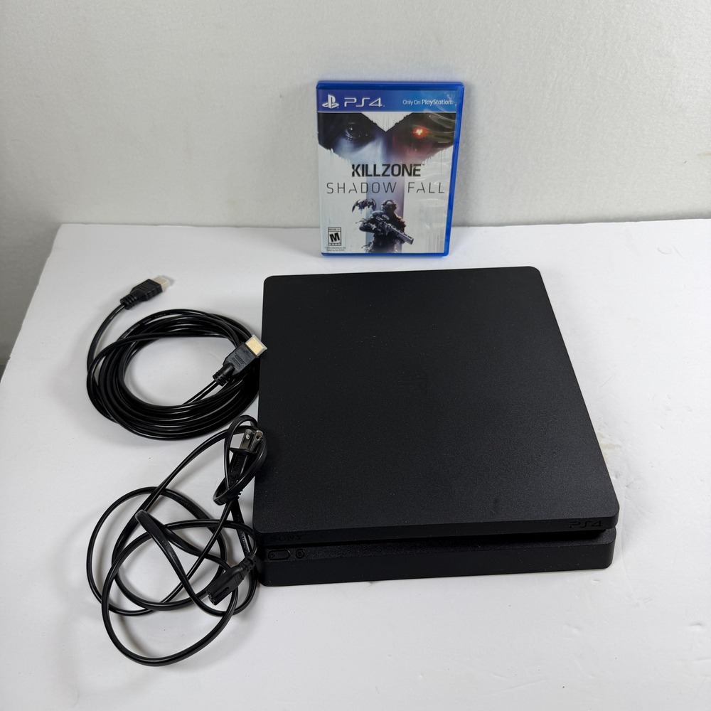 Sony‎ PlayStation 4 PS4 Slim Console Black with Killzone Shadow Fall Bundle